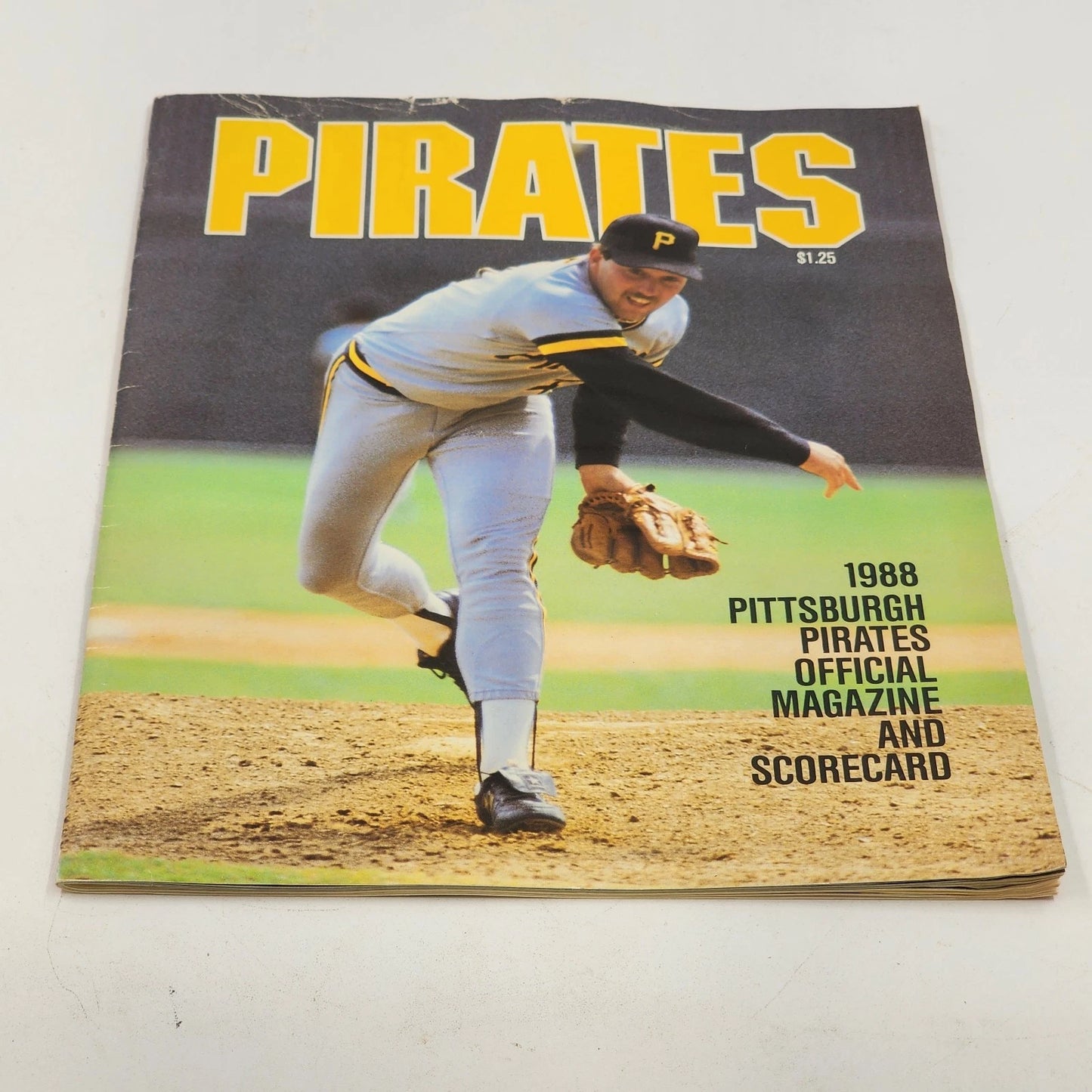 1988 Pittsburg Pirates Scorecard Vs Montreal Expos Unscored Clean Vintage MLB