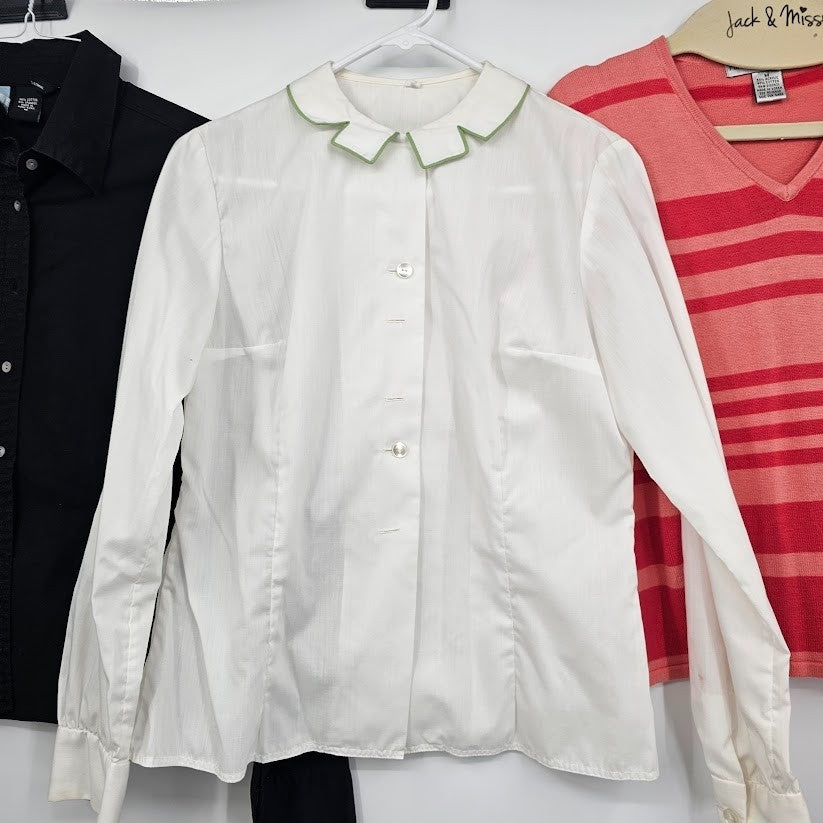 5 Ladies Tops & Jacket Size Medium Mix Fundamental Things Mirrors Bundle Lot