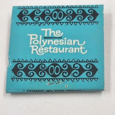 Mai-Kai Front Strike Matchbook Polynesian Restaurant Ft Lauderdale FL Full Book