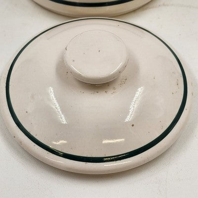 Corelle Coordinates Callaway Ivy Small 5" Canister Jar with Lid China Stoneware