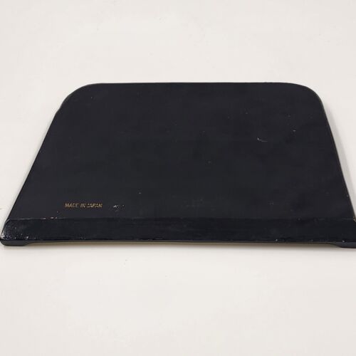 Black Lacquer Ware Wooden Crumber Crumb Tray Silent Butler Japan 8.25" x 5.25"