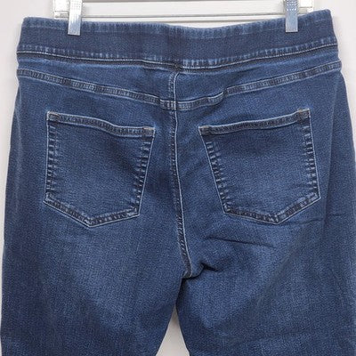 Denim & Co Women’s 18WP Jeans Canyon Retreat Dark Wash Stretch Denim Pants