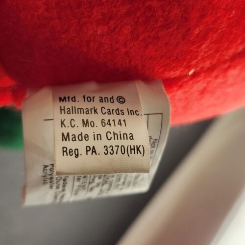 Hallmark Chris the Elf Bear Santa's Workshop #25 Stuffed Plush Teddy Bear