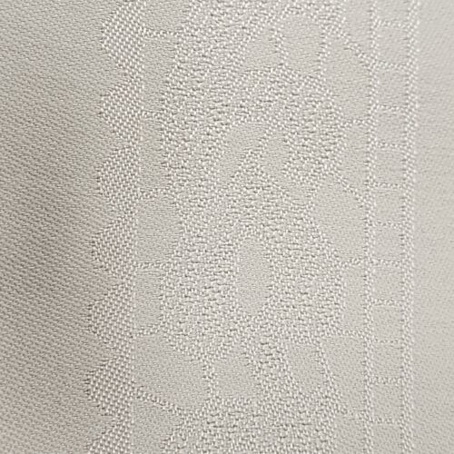 Damask Beige Tablecloth 66" x 50" with 5 Matching Napkins 12" x 12" Vintage MCM