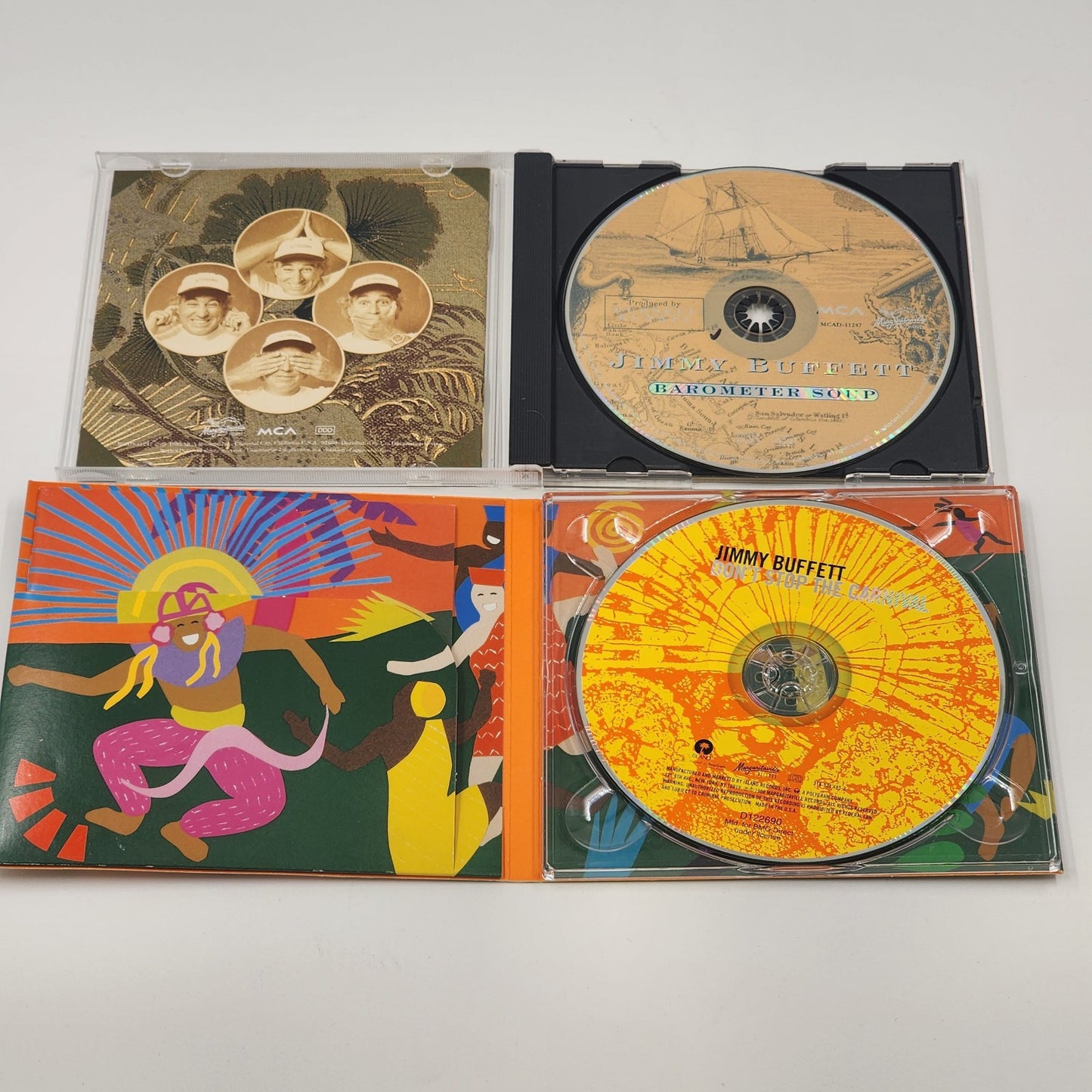Lot of 10 Jimmy Buffett Different CD Collection Bundle MCA RCA Margaritaville