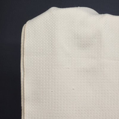 Beige Tablecloth Table Cover with Waffle Woven Weave Pattern Polyester 69" x 52"