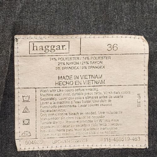 Haggar Comfort Equipped Men's Golf Walking Shorts Brown Size 36 Waist 8" Inseam