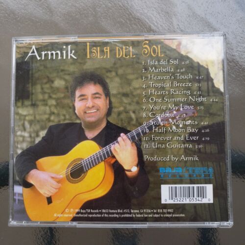 Isla del Sol by Armik CD 2002 Baja TSR Records Marbella Heaven's Touch Cordoba