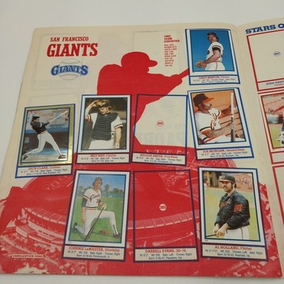 Topps MLB Baseball Sticker Album Include Hall of Famers 1983 Edition Used USA
