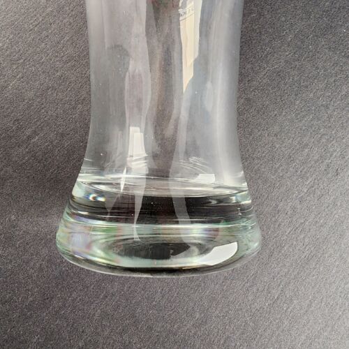 Spuds MacKenzie Christmas Beer Glass Vintage '87 Anheuser Busch Bud Light 9-1/8"