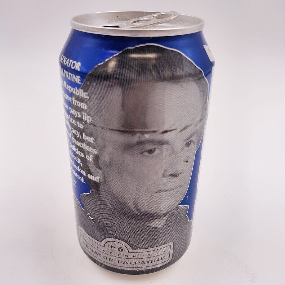 Pepsi Star Wars The Phantom Menace Episode 1 Empty Can Set 12 oz 1999 Vintage