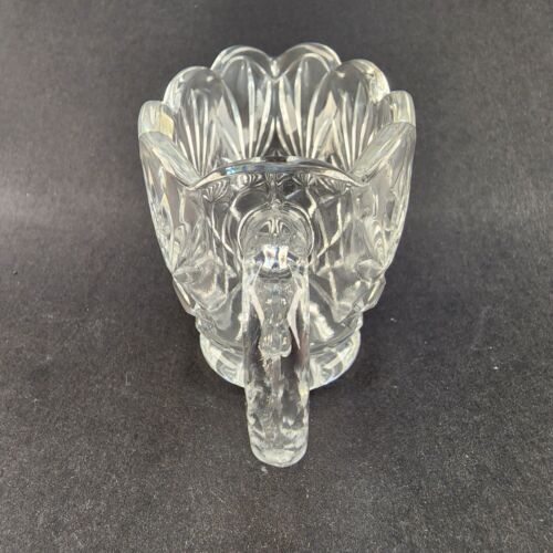 Shannon Crystal Sugar and Creamer Designs of Ireland 24% Lead Crystal Scalloped