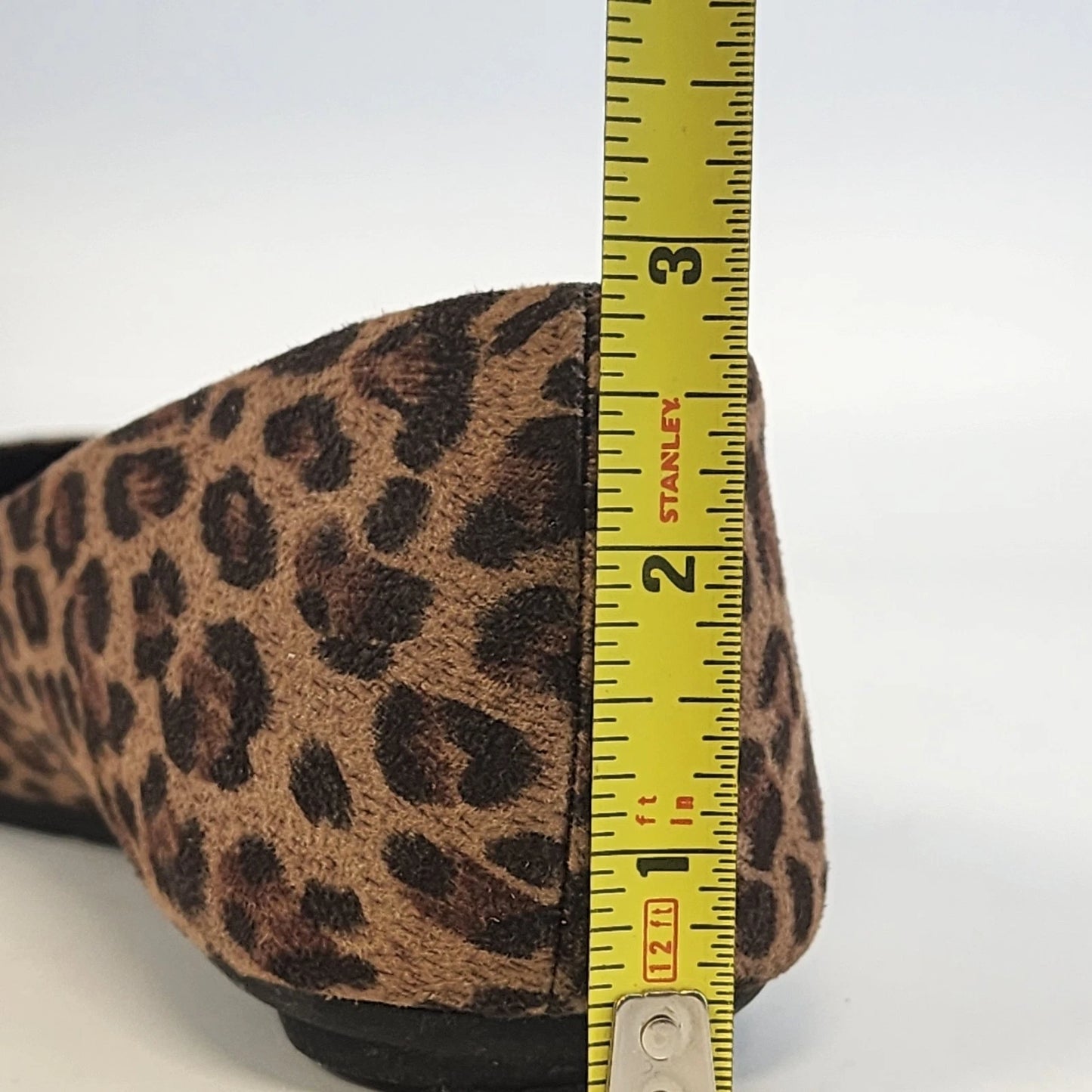Lower East Side Leopard Print Loafers Women 9 Slip On Animal Print Flats Shoes