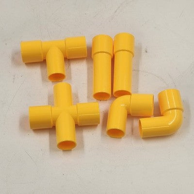 Skoolzy Pipes Construction Building Toy Tubes & Joints for Kid's Motor Skills