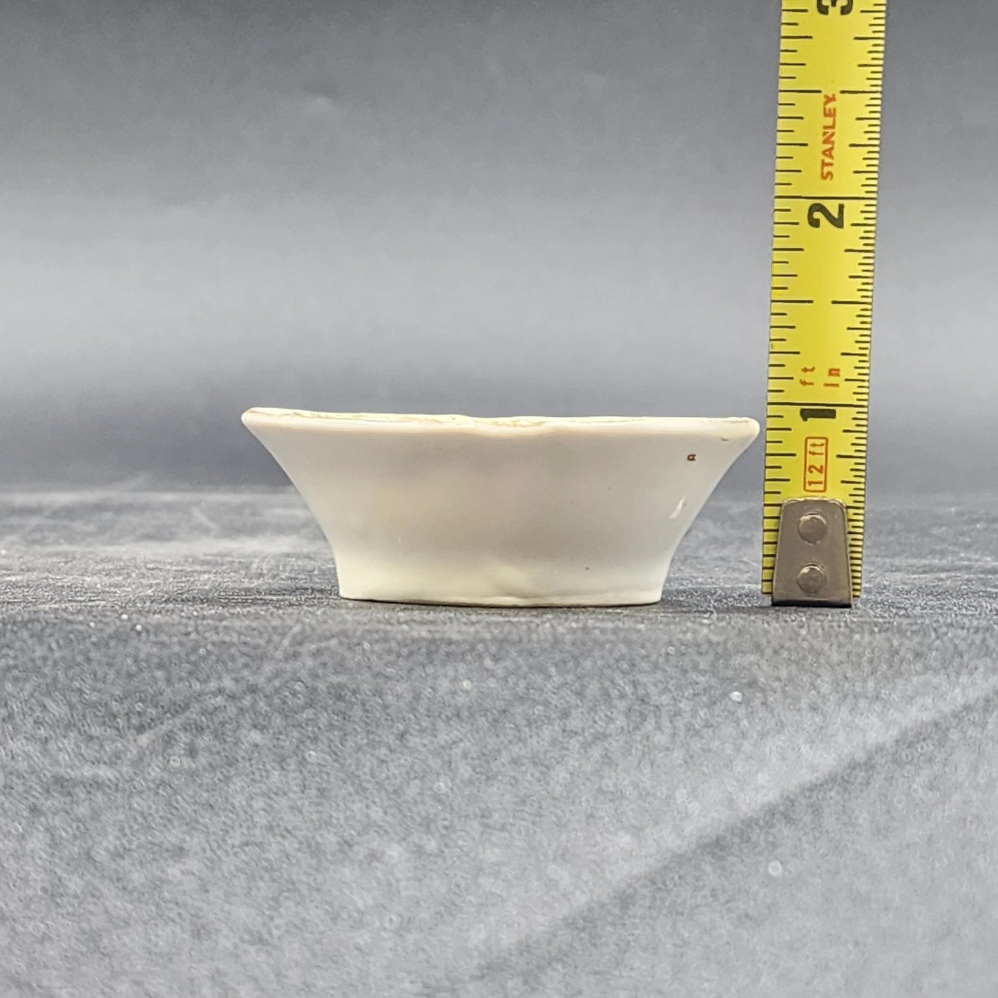 5 Salt Cellars Berry Bowls Floral Gold Gilt China Dresden Germany Pattern 52