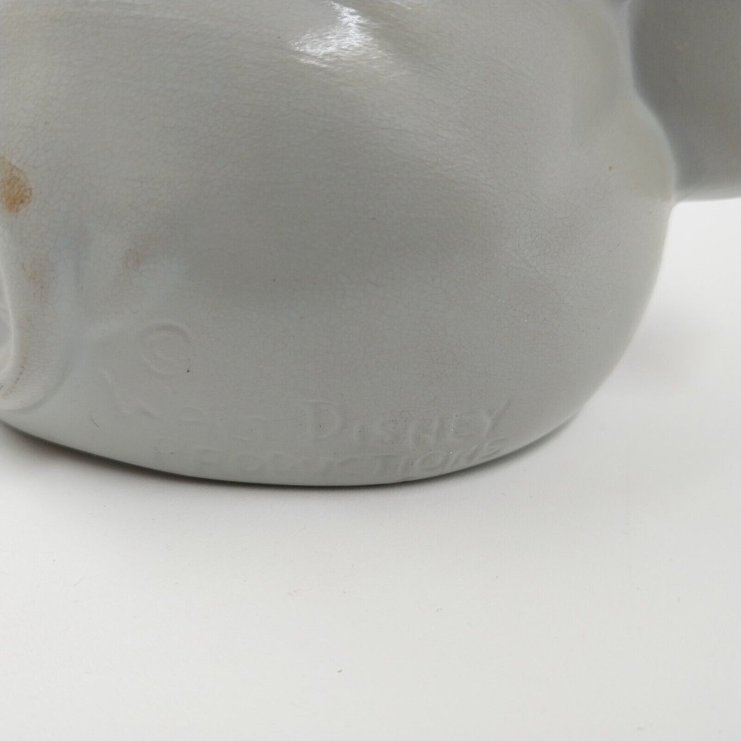 Dumbo Elephant Ceramic Figure Walt Disney Productions Hand Painted Mold VTG