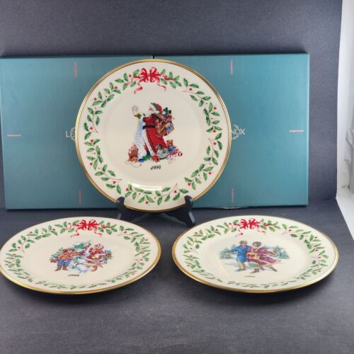 Lenox 1990's Annual Collector Holiday Plates Choice of 1st to 8th in Series NIB
