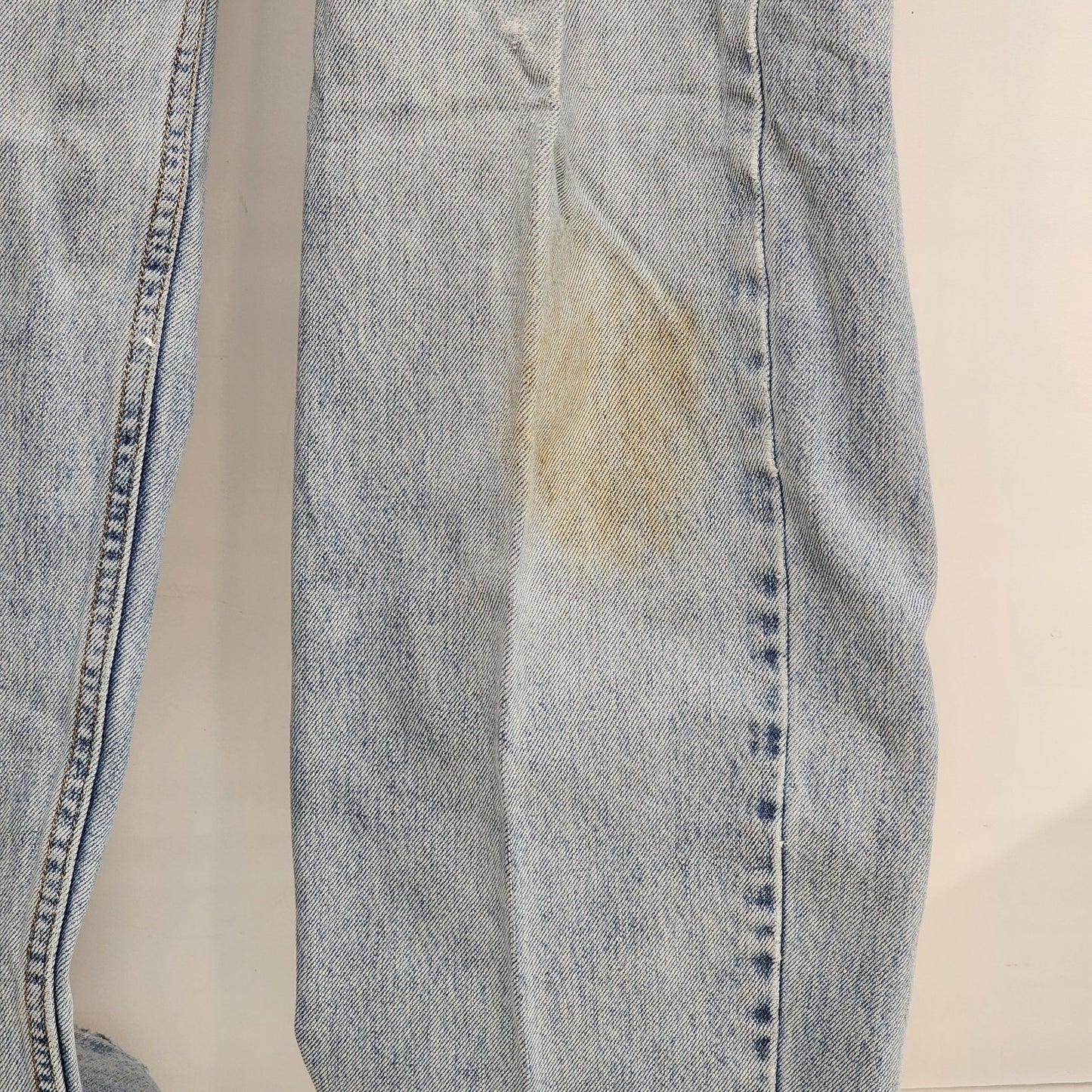 Levi Straus 550 Blue Jeans Pants Denim 90's Straight Leg Relaxed Fit 38x34 USA