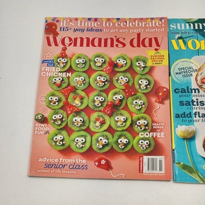 2 Woman's Day Magazine May & June/July 2021 Sunny Days Ahead & Time to Celebrate