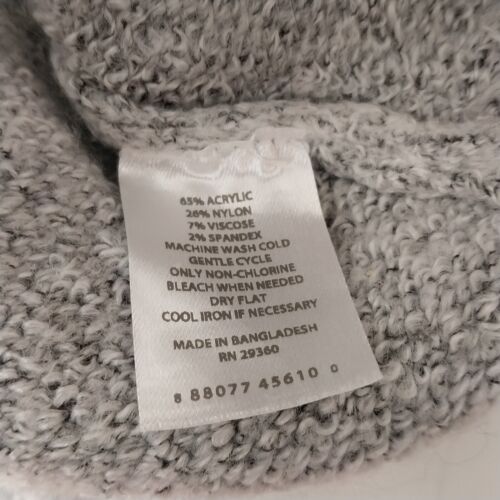 DIP Gray Super Soft Long Button Front Cardigan Women Size Small