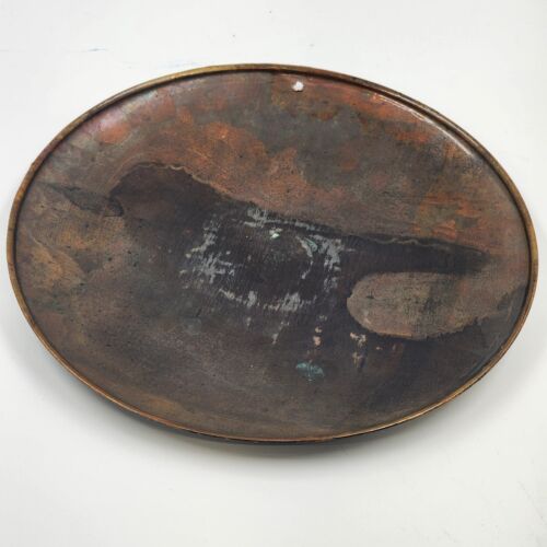 Copper Wall Hanging Rumi's Trio Mawlana Whirling Dervish Neyzen Figures 7.5"