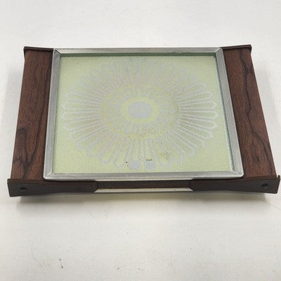 Salton Hotray H-907M Electric Food Warmer Glass Top Warming Plate 150 W 7.5" Sq