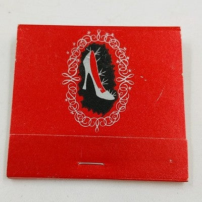 Silver Slipper Gambling Casino Saloon Las Vegas Nevada Matchbook Unused Vintage