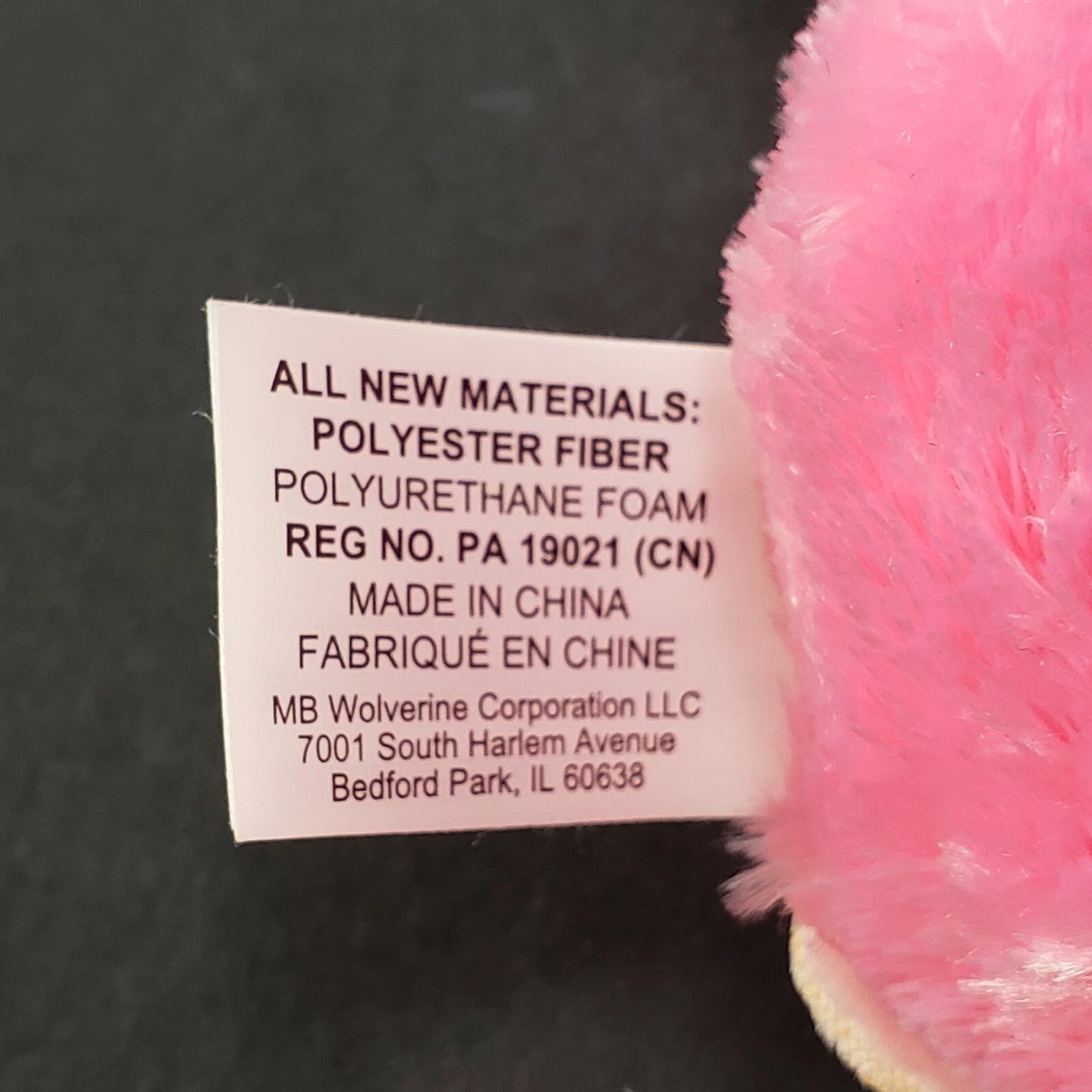 Amazing Squishee Plushies Pig “Mudsy” MB Wolverine Corp Polyester NWT China