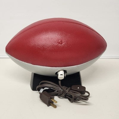 Ohio State Ceramic Football Lamp Nightlight Tested Works Vtg Fun Decor Design