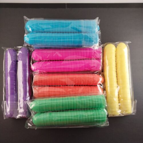 200 PCS 2.3" Easter Eggs Bright Plastic Easter Eggs Fillable Assorted Colors