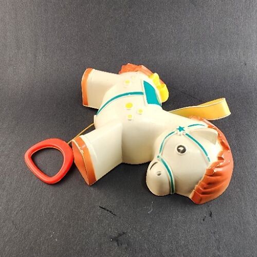 Fisher Price Crib Toy Pony Music Box 190 Schubert's Cradle Song Vintage 1968