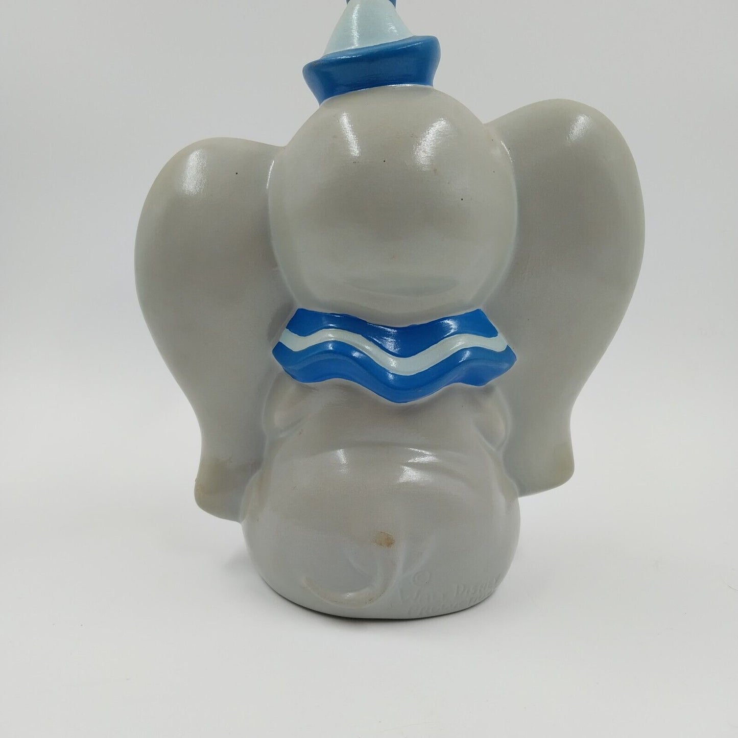 Dumbo Elephant Ceramic Figure Walt Disney Productions Hand Painted Mold VTG