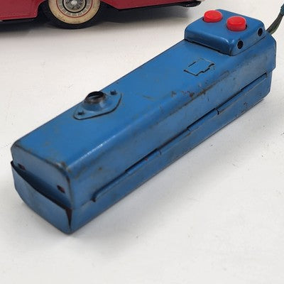 Nomura Red 1959 Ford Skyline Diecast Car 11" Battery Op Japan Vintage