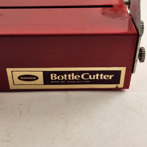 Rapco Bottle Cutter Vintage Bottle Cutting Arts & Crafts Tool Set
