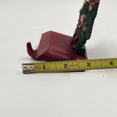 Midwest of Cannon Falls Cast Iron Christmas Tree Angel Stocking Holder – 7" Vintage Holiday Mantel Decor