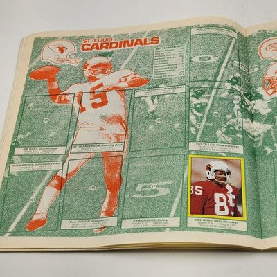 1982 Topps Football Sticker Album Vintage 64/289 Stickers 22% Filled NFL Players