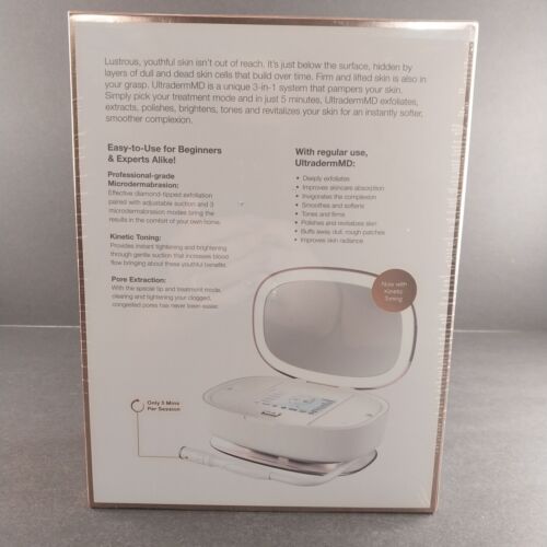 Trophy Skin UltradermMD 3-in-1 Microdermabrasion System New Sealed