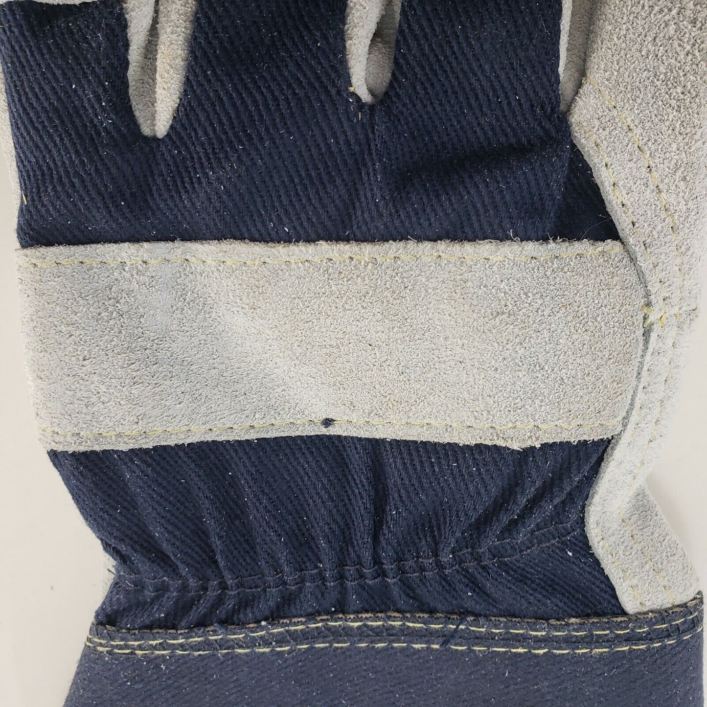 3pr Ironcat IC8 Cowhide Leather Gloves Large Rubberized Gauntlet Cuff Work