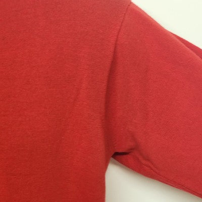 Henri Bendel Red Turtleneck Sweater S 100% Merino Wool Made in Italy Warm Soft