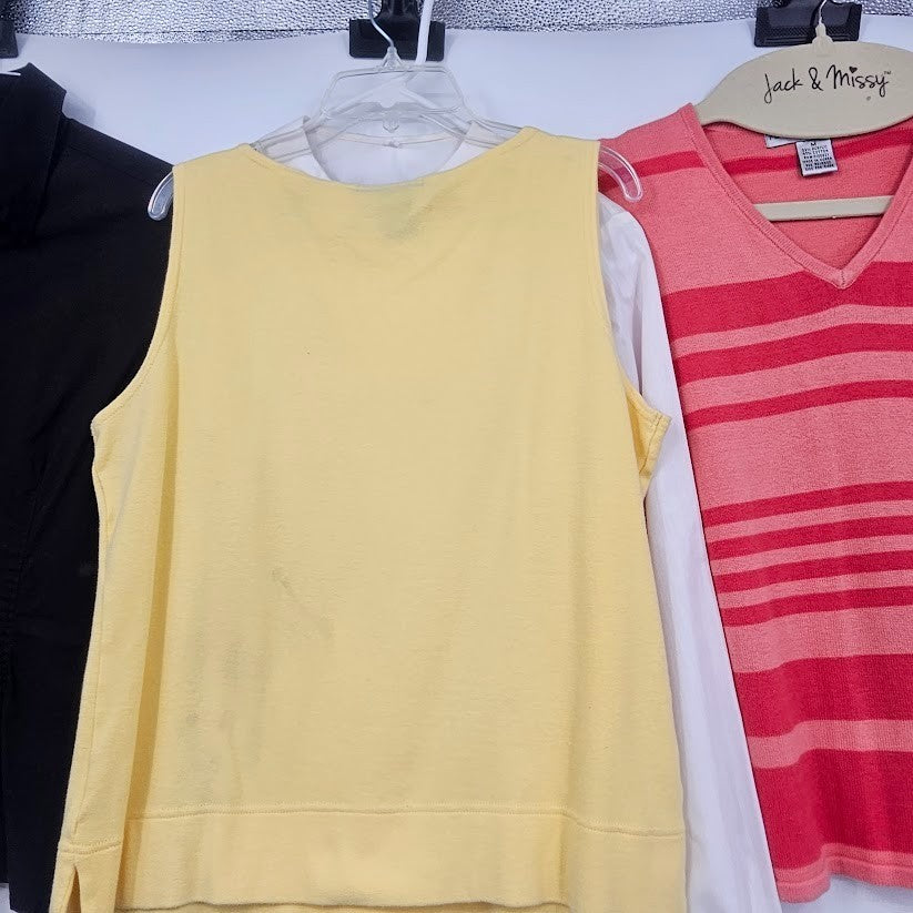 5 Ladies Tops & Jacket Size Medium Mix Fundamental Things Mirrors Bundle Lot