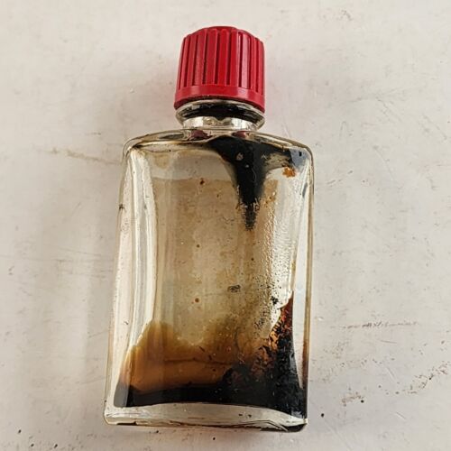 Vintage Mini Perfume Bottle Californian Poppy Josephine Kell Empty Glass