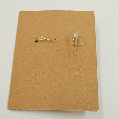 Plunder Light Yellow Geometric Star Filagree Fretwork Hook Dangle Drop Earrings