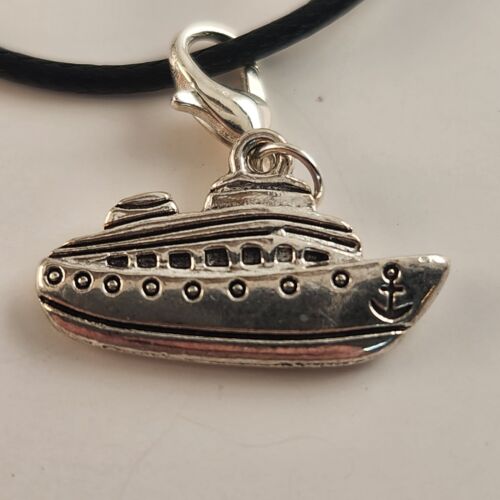 10 Pack Cruise Necklaces Finished Black Cord Ship Gift Exchange Cruising Beach