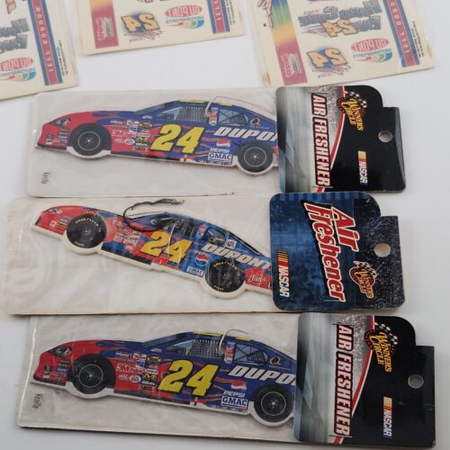 NASCAR Jeff Gordon No 24 Memorabilia Lot of Die Cast Cars DVD Other Memorabilia