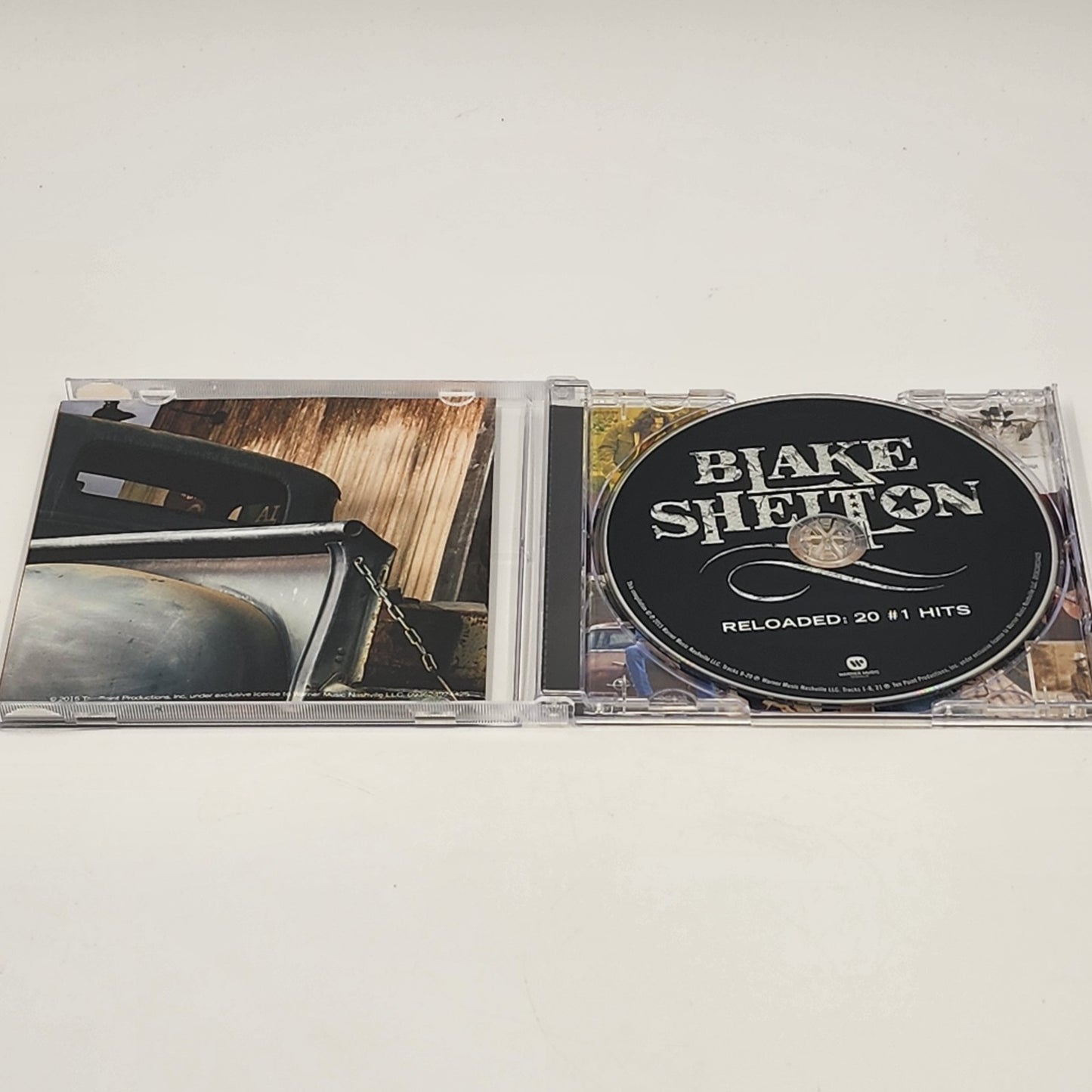 Reloaded: 20 #1 Hits By Blake Shelton Compact Disc Albums 2015 Warner Records