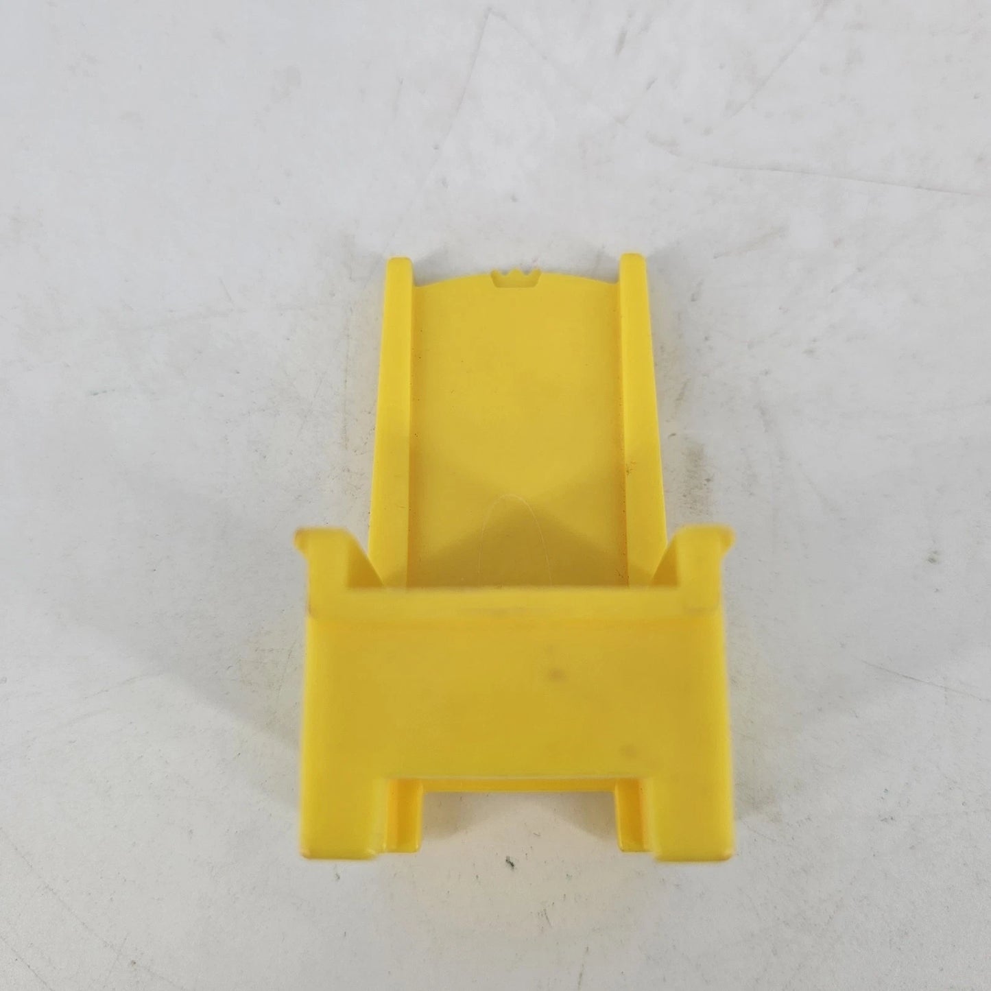 Fisher Price Little People Castle Throne Chair Yellow 1974 Vintage Play Family