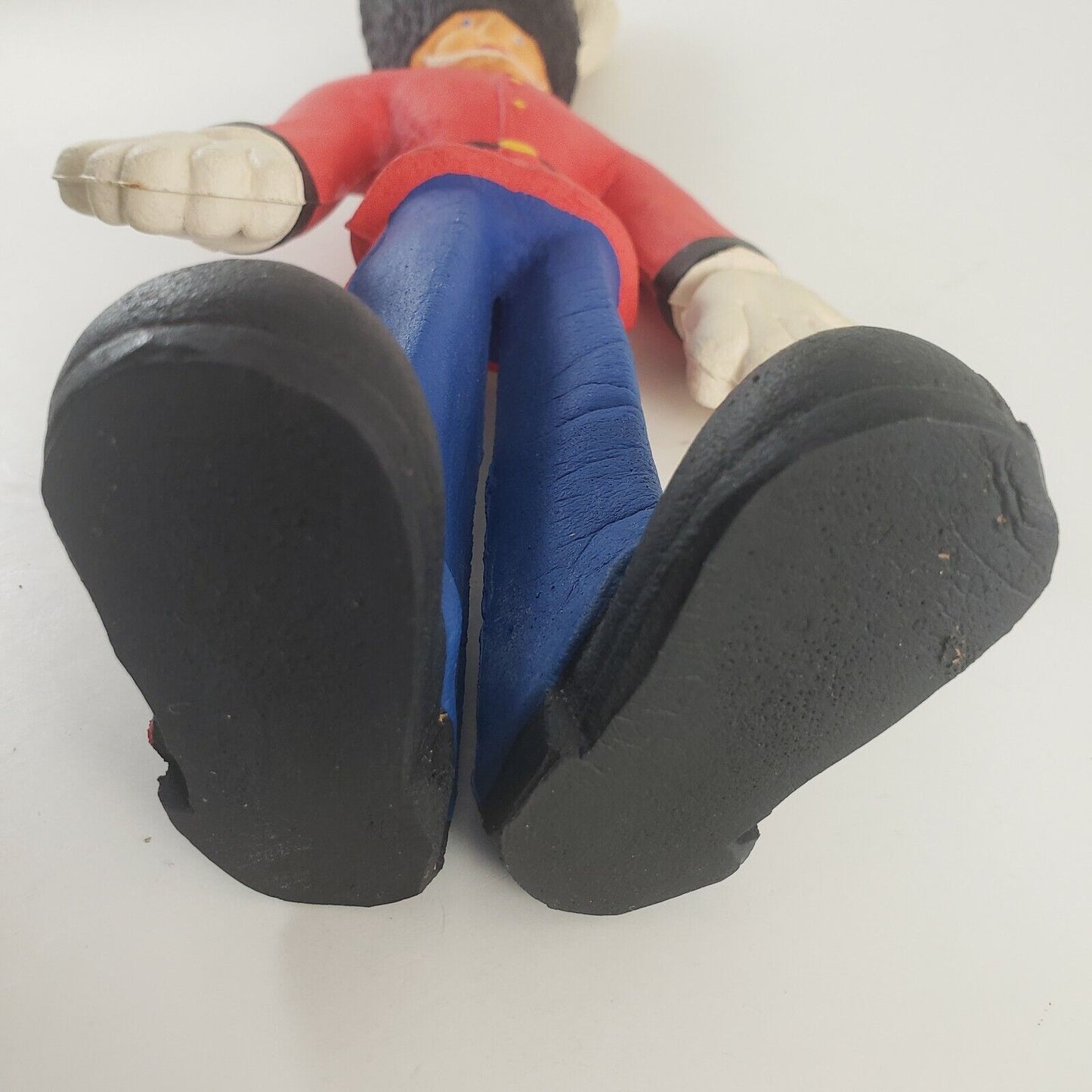 Toy Soldier Bendy Vintage Made England Rubber British Guard London Palace RARE