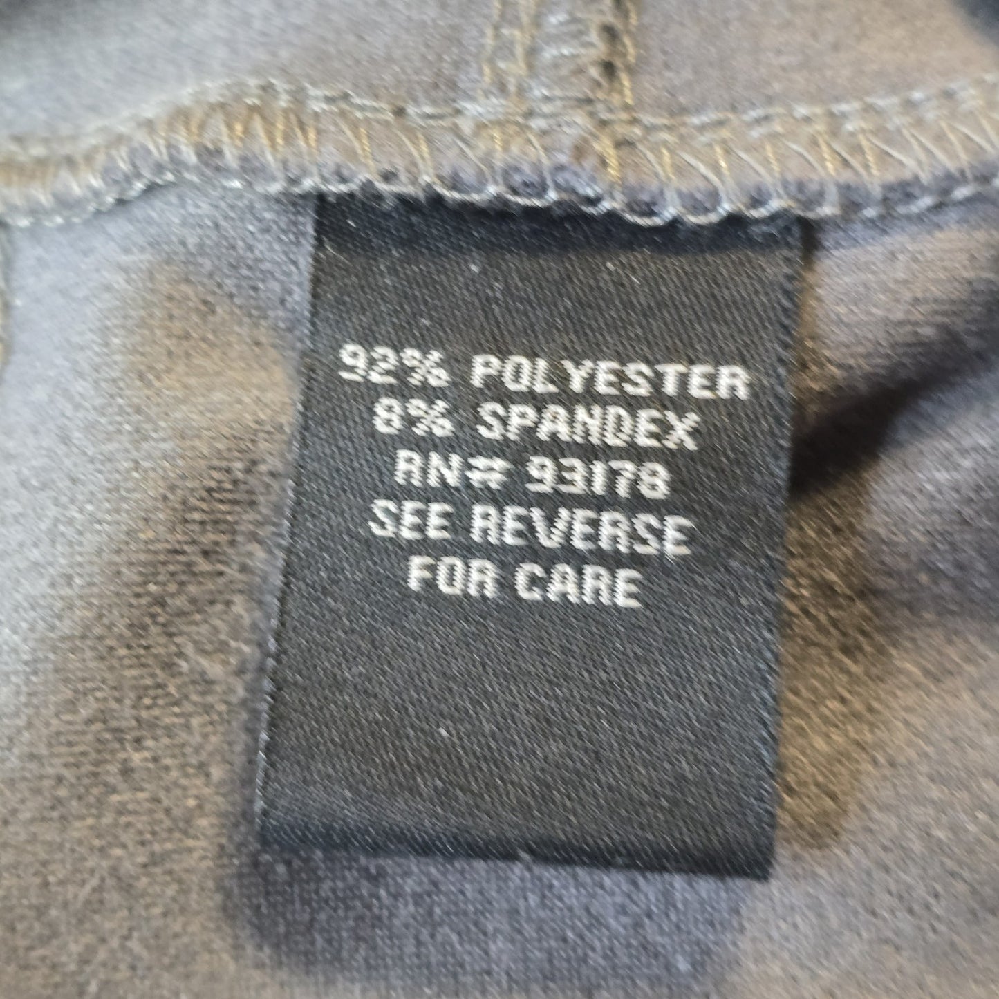 Premise Studio Womens Gray Heathered Slacks Pants Pull on Stretch Large China