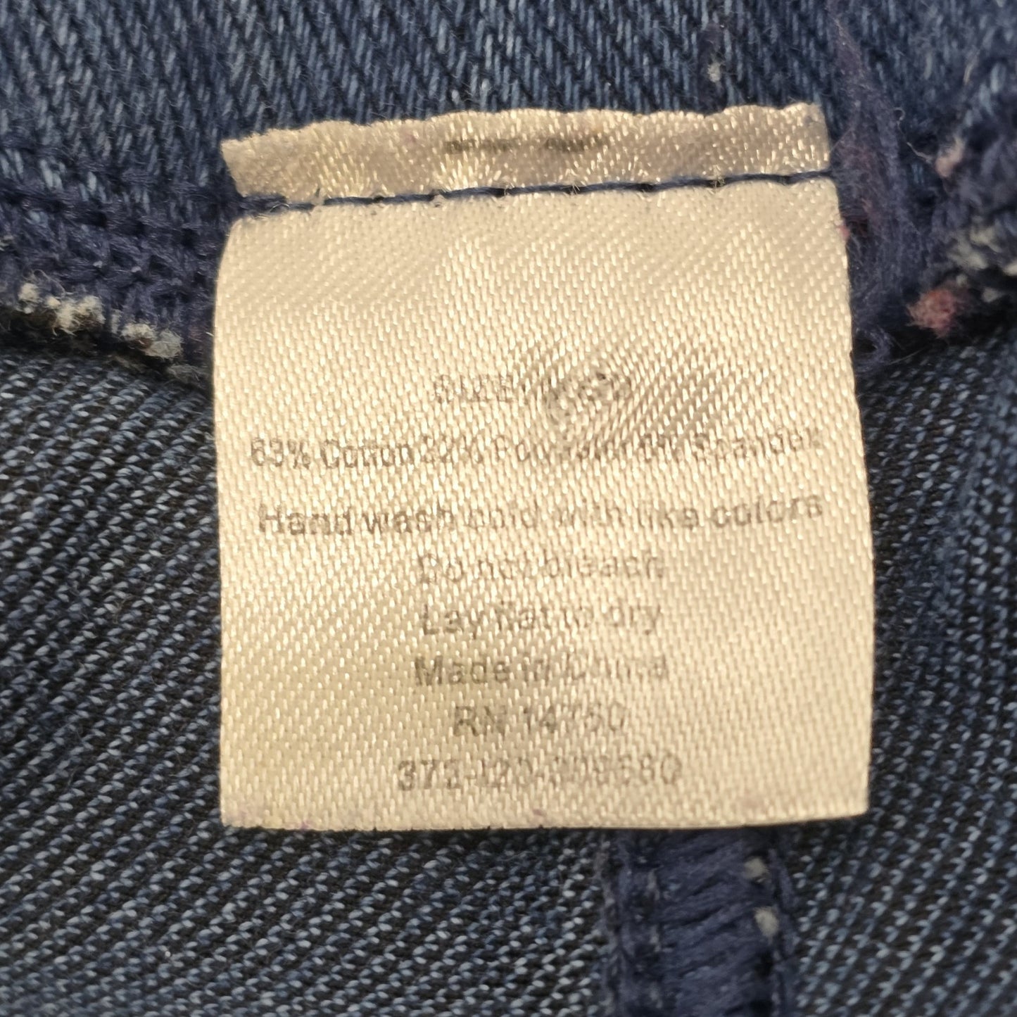 Women's Casual High Waist Blue Denim Jeans Pants Cotton Blend Back Pocket Medium