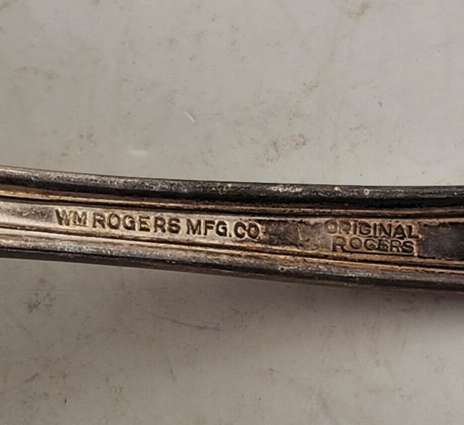 Soup Ladle Wm Rogers Original Rogers Laurel or Helene Pattern 7" Antique
